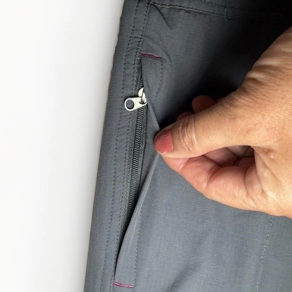 Patagonia Borderless Mid Rise Outdoor Capri Pants Gray Size 2 29x21 - Picture 5 of 9